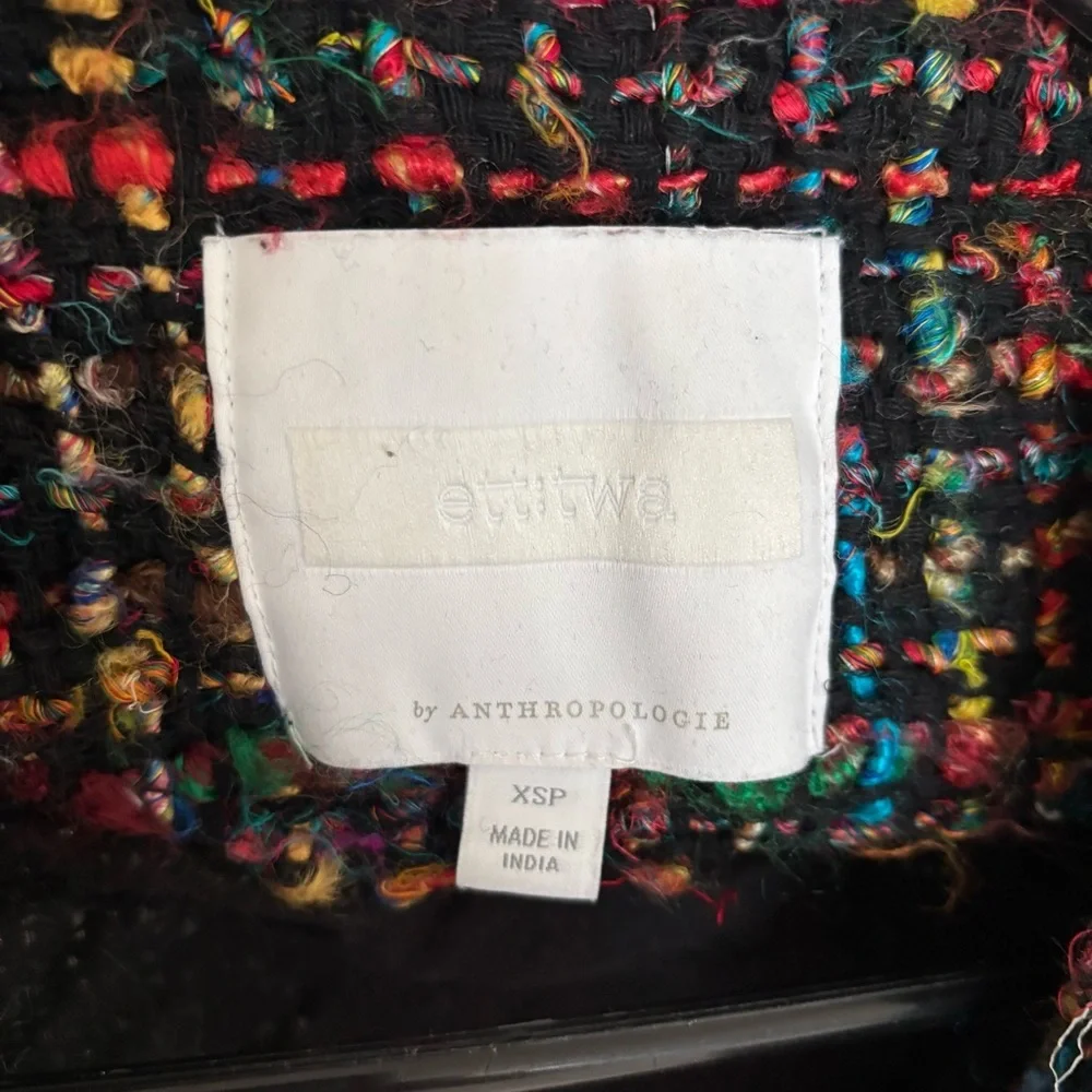 Anthropologie Tweed Coat - Picture 7 of 9